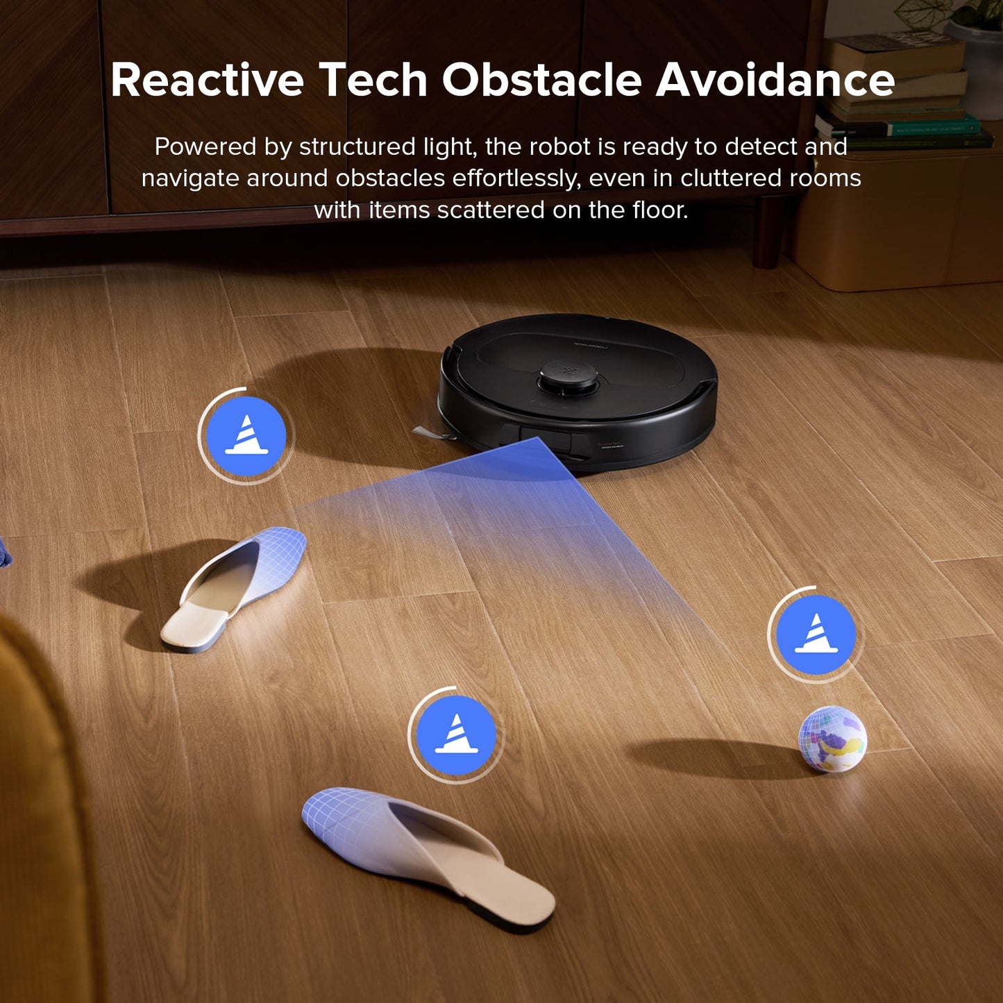 Roborock QV 35S Robot Vacuum with Multifunctional Dock-Upgraded from Qrevo S