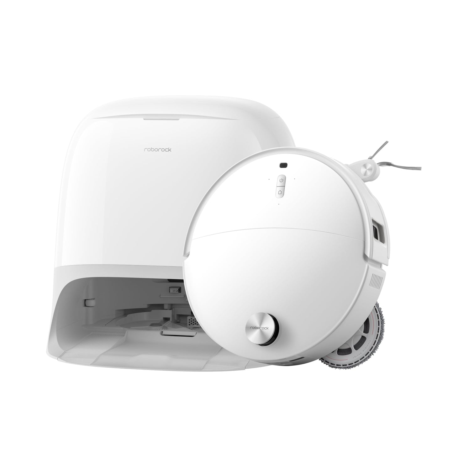 Roborock Qrevo Curv 2 Pro Robot Vacuum & Mop, 25,000 Pa Suction, Zero-Tangle, 100°C Hot Water Wash, Self-Cleaning, Smart Obstacle Avoidance, Auto Drying, Carpet Sensing for Pet Hair