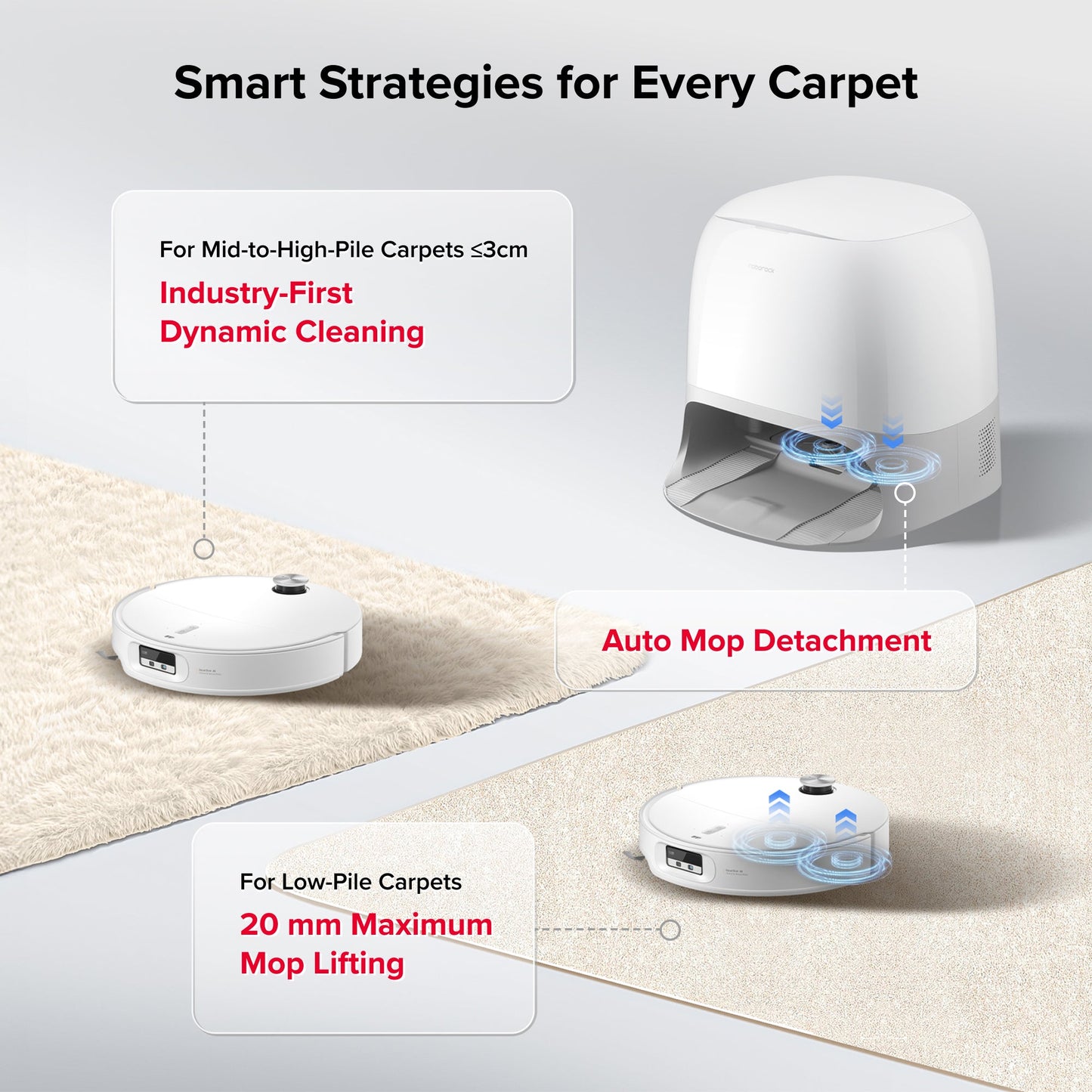Roborock Qrevo Curv 2 Pro Robot Vacuum & Mop, 25,000 Pa Suction, Zero-Tangle, 100°C Hot Water Wash, Self-Cleaning, Smart Obstacle Avoidance, Auto Drying, Carpet Sensing for Pet Hair