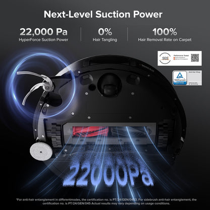Roborock Saros 10 Robot Vacuum with Dual Anti-tangle System-Upgraded from S8 MaxV Ultra